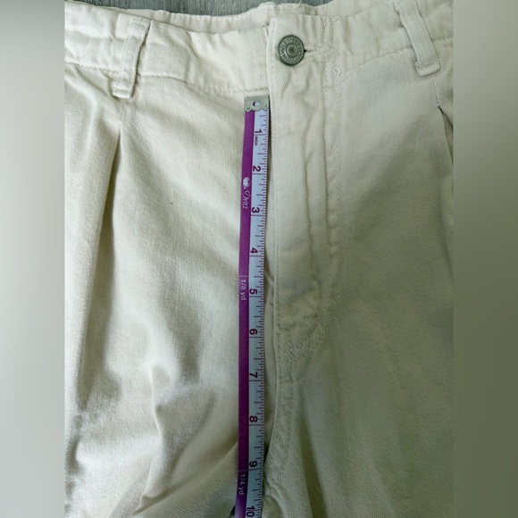 Free People Baggy Utility Cargo Pants Size 8 Beige Boho Gorpcore Wide Leg - Picture 9 of 9